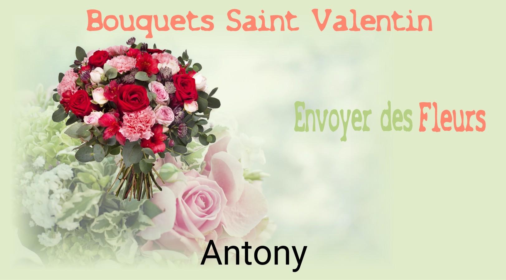 Roses de Saint-Valentin livrées à Antony